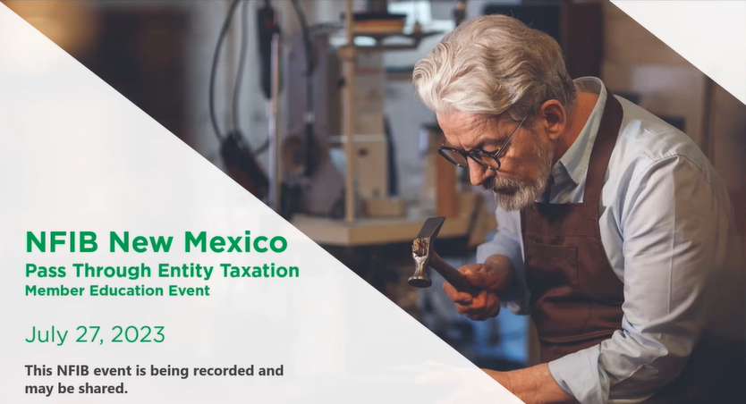 WATCH: Learn More About New Elective Entity-Level Tax Changes in New ...