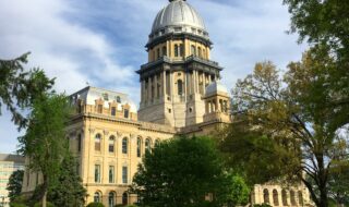 Illinois state capitol IL springfield photo by Todd Pack