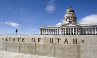 State Capital in Salt Lake City Utah