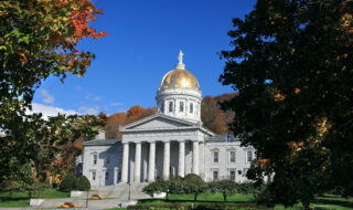 The State Capitol Building in Montpelier Vermont
