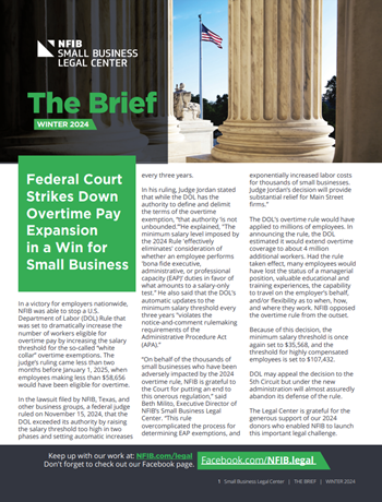 Legal Center - NFIB