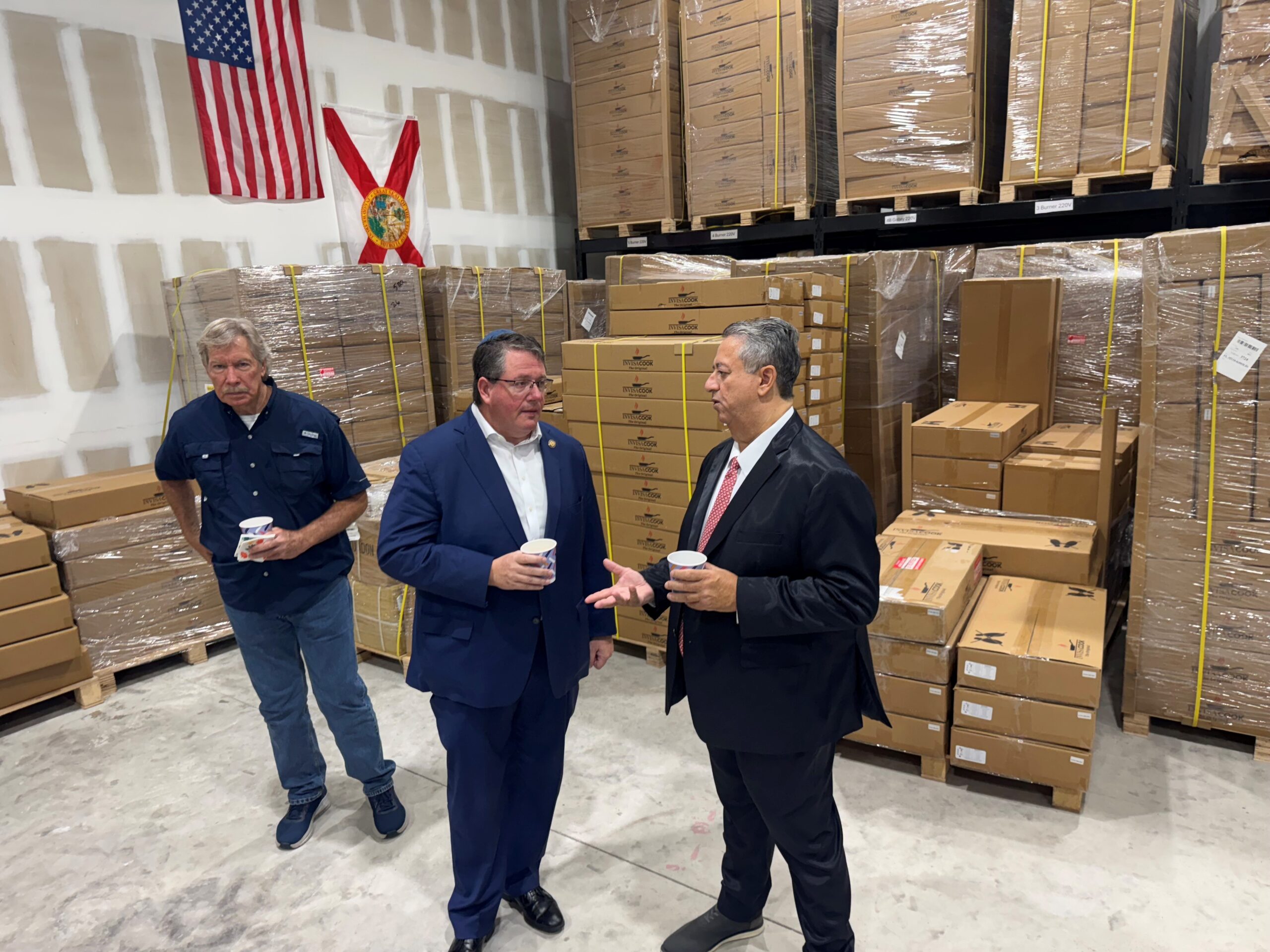 Congressman Randy Fine Tours Bunnell Small Business & Meets with Local Employers
