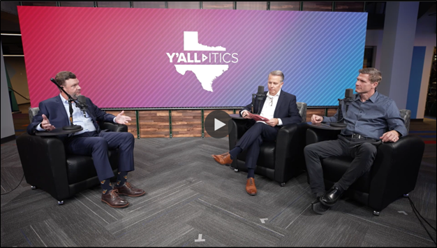 NFIB State Director Jeff Burdett appears on WFAA's Y'all-itics, encourages voters to support Prop 9.