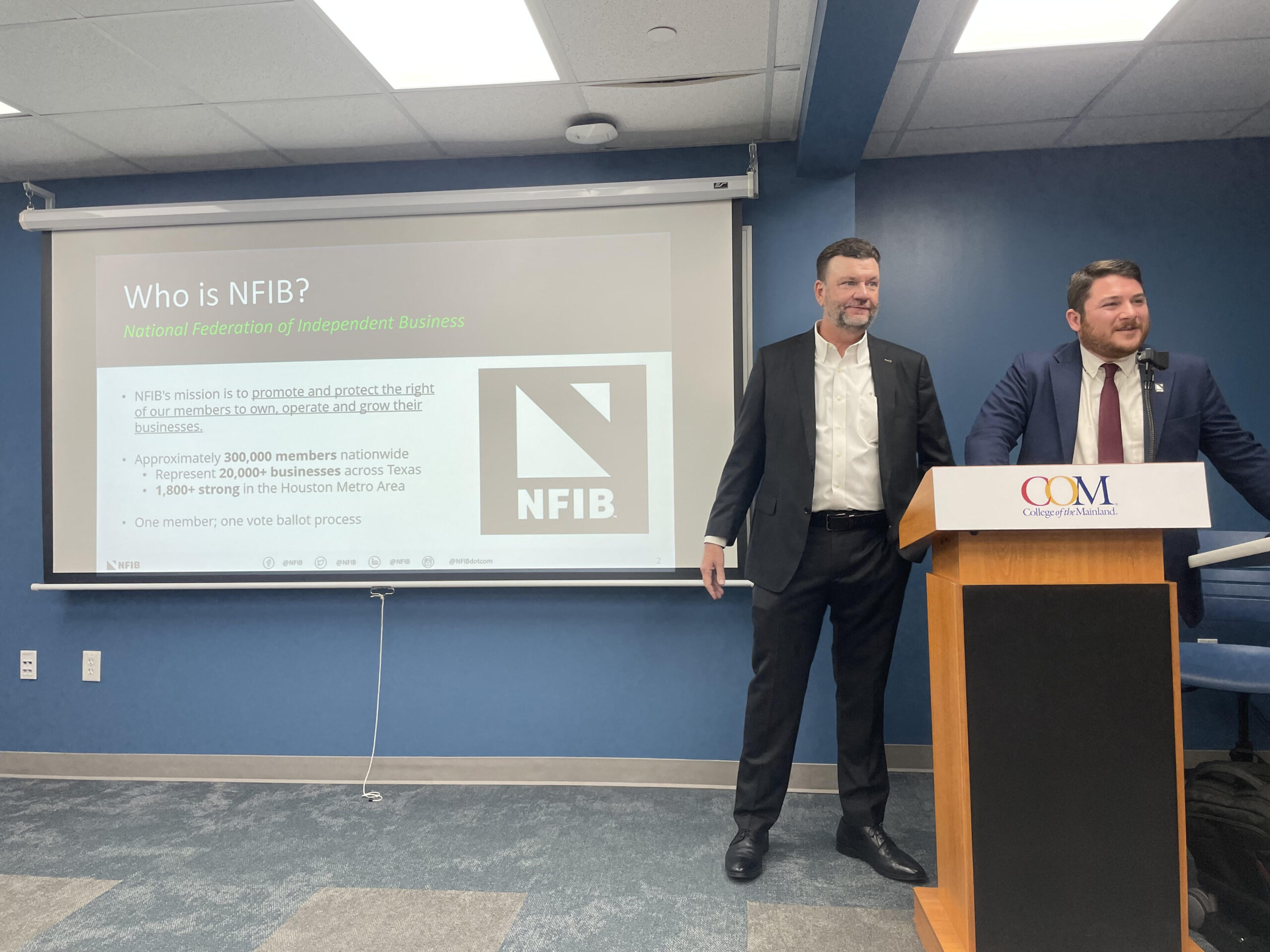 NFIB Discusses Pro-Small Business Tax Provisions at League City Regional Chamber of Commerce Breakfast