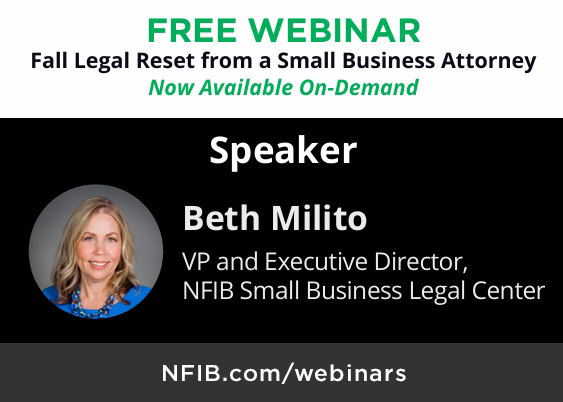 Speaker Beth Milito - NFIB Speaker Beth Milito