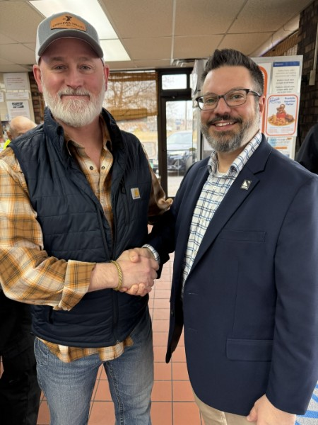 Van Orden WI - NFIB Wisconsin Congressman Van Orden and NFIB State Director