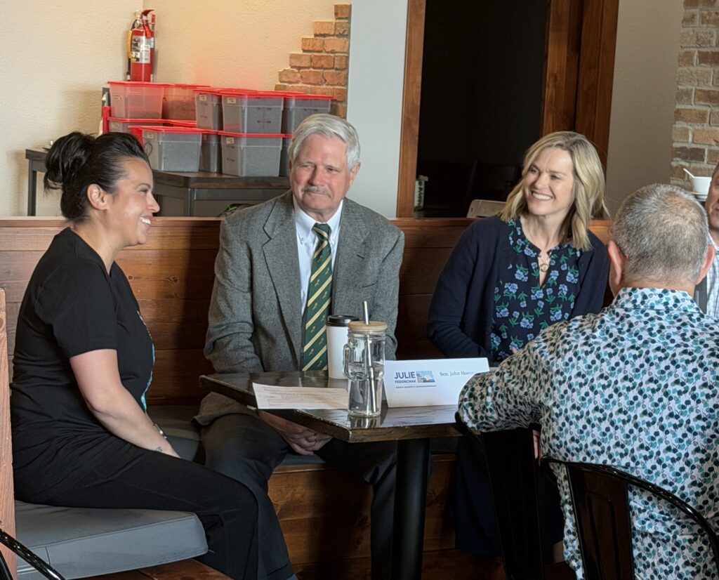 Rep. Fedorchak and Sen. Hoeven at Roundtable Event