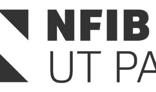 NFIB UT PAC logo—left a geometric triangular mark, right the bold letters NFIB UT PAC